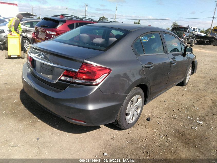 2013 HONDA CIVIC SDN LX - 2HGFB2F50DH520883
