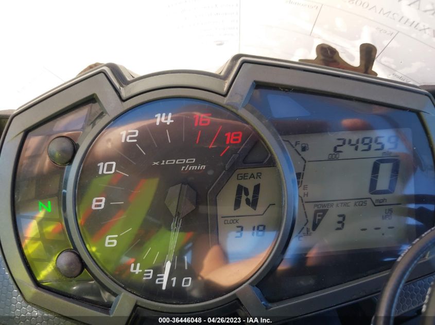 2021 KAWASAKI ZX636 K JKBZXJH12MA008578