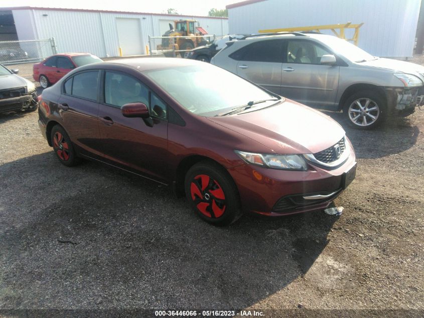 2014 HONDA CIVIC SEDAN LX - 19XFB2F54EE056279