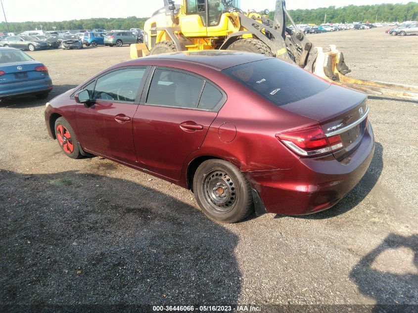 2014 HONDA CIVIC SEDAN LX - 19XFB2F54EE056279