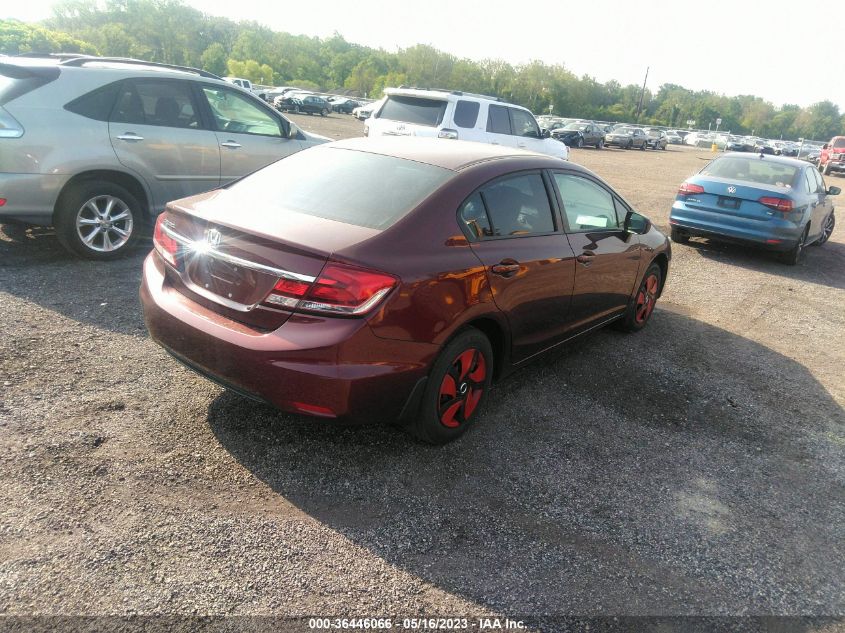 2014 HONDA CIVIC SEDAN LX - 19XFB2F54EE056279