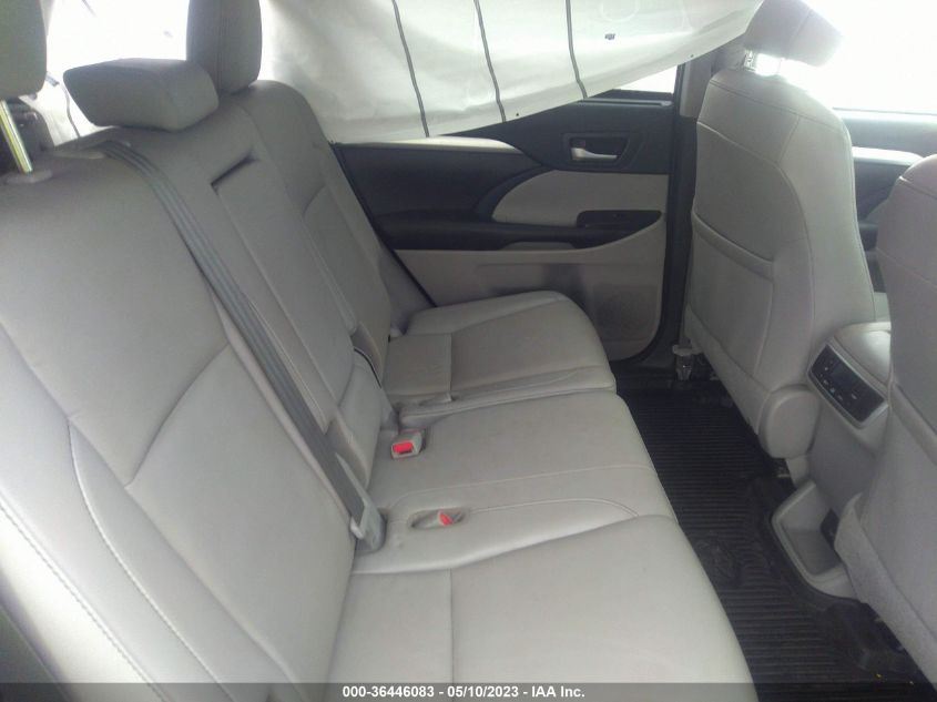 2019 TOYOTA HIGHLANDER SE/XLE - 5TDJZRFH9KS925498