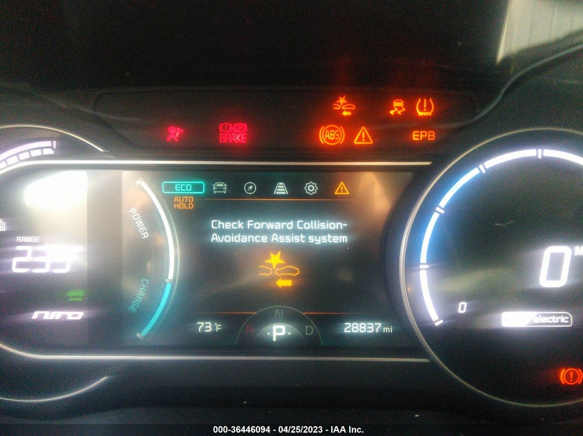 VIN KNDCE3LG0N5137393 2022 KIA NIRO EV EX PREMIUM