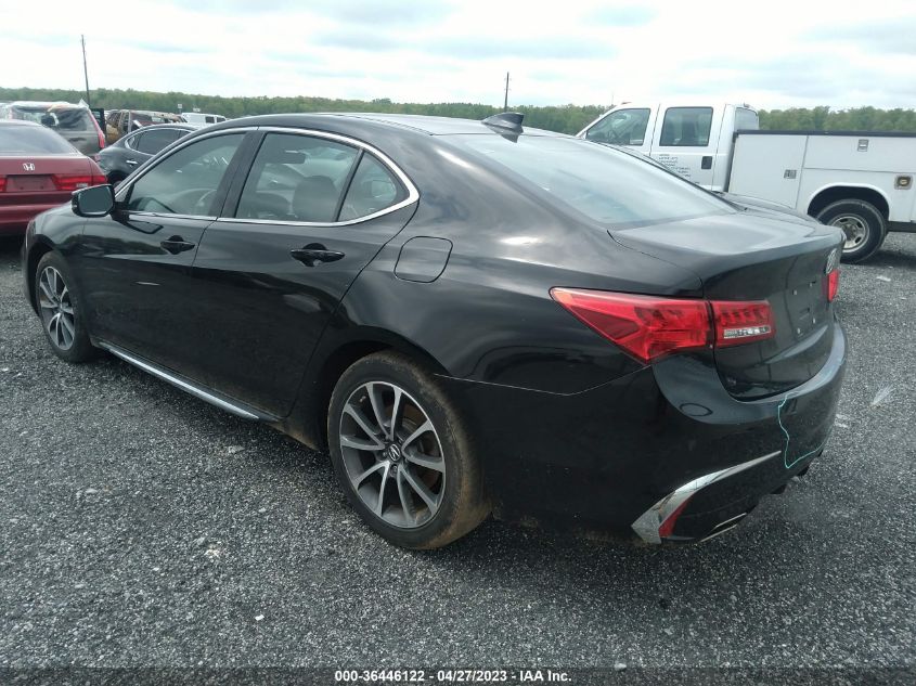 2018 ACURA TLX W/TECHNOLOGY PKG - 19UUB2F54JA011171