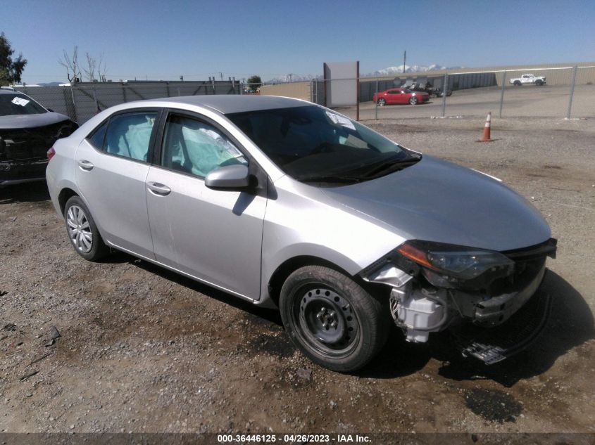 2018 TOYOTA COROLLA LE - 2T1BURHE8JC102297