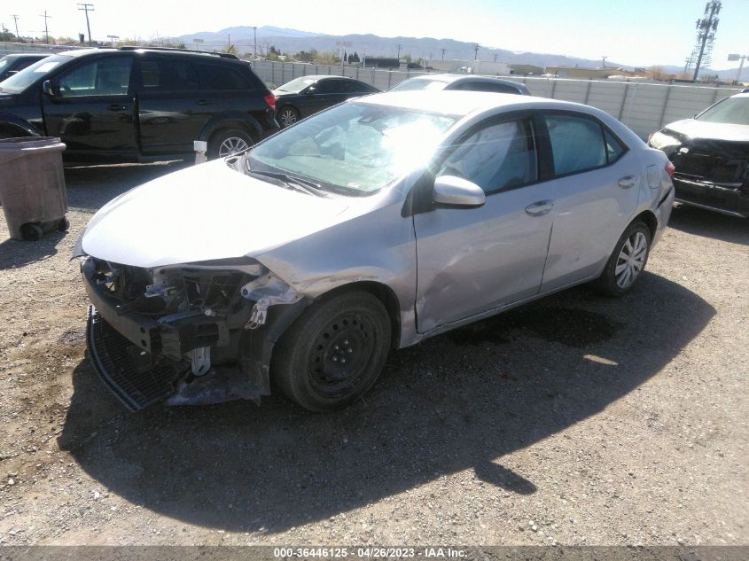 2018 TOYOTA COROLLA LE - 2T1BURHE8JC102297