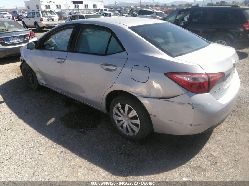 2018 TOYOTA COROLLA LE - 2T1BURHE8JC102297
