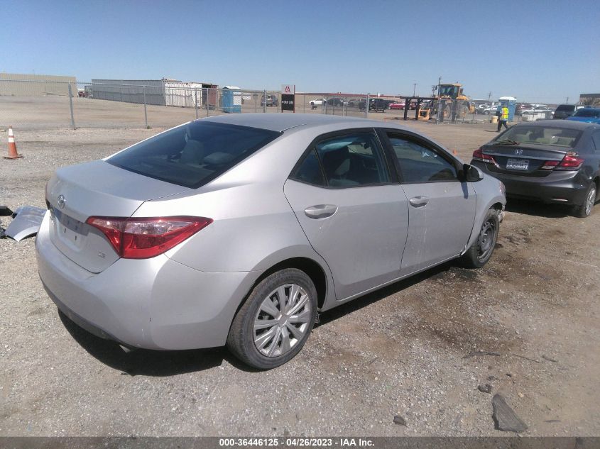 2018 TOYOTA COROLLA LE - 2T1BURHE8JC102297