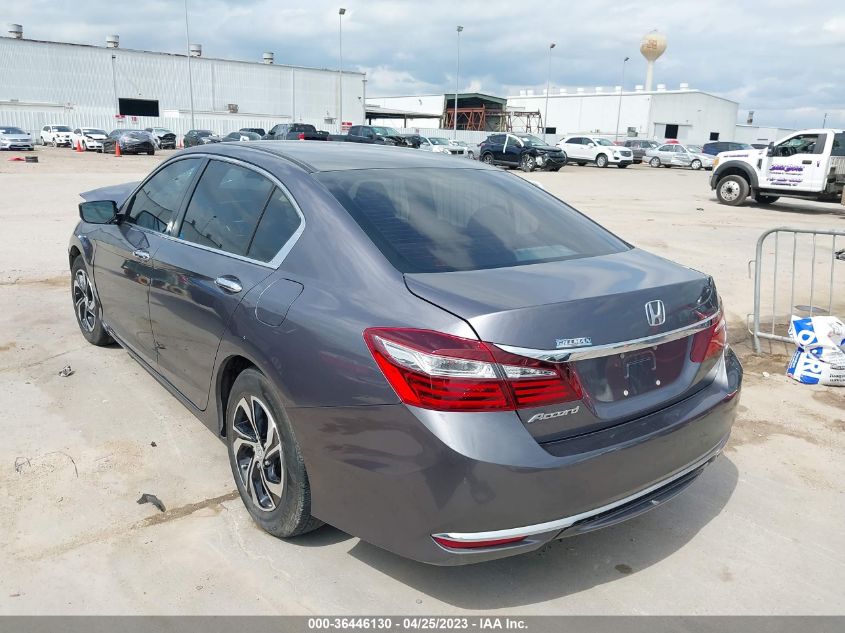2017 HONDA ACCORD SEDAN LX - 1HGCR2F36HA247451