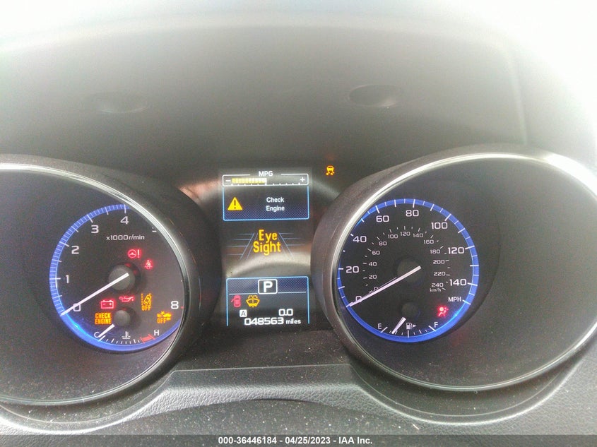 VIN 4S4BSAFC4K3396165 2019 SUBARU OUTBACK PREMIUM