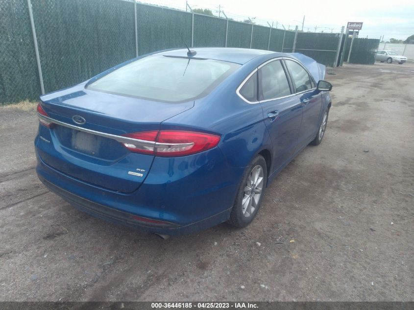 2017 FORD FUSION SE - 3FA6P0HD9HR372743