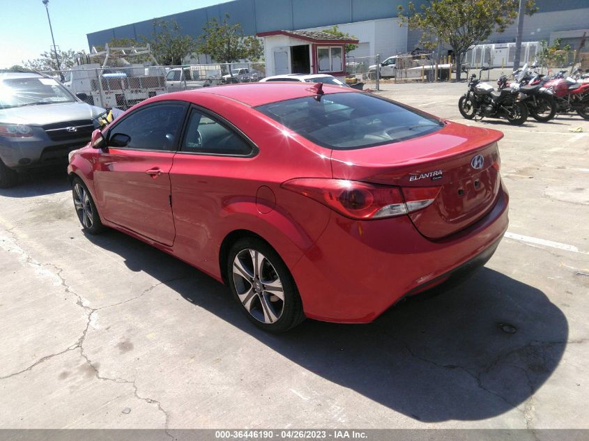 2013 HYUNDAI ELANTRA COUPE SE - KMHDH6AE9DU003108