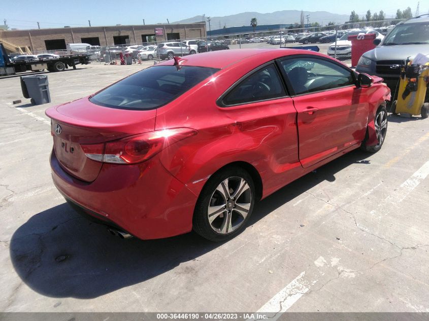 2013 HYUNDAI ELANTRA COUPE SE - KMHDH6AE9DU003108