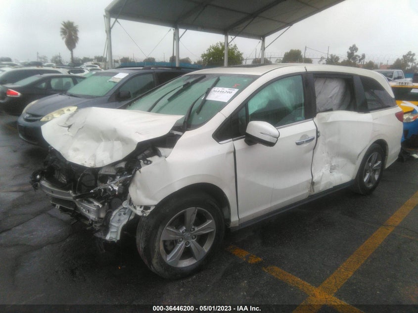 VIN 5FNRL6H72KB098729 2019 HONDA ODYSSEY EX-L