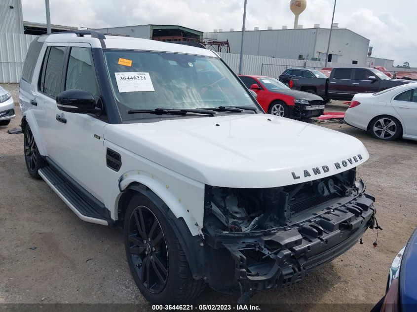 2016 LAND ROVER LR4 HSE LUX - SALAK2V60GA805534