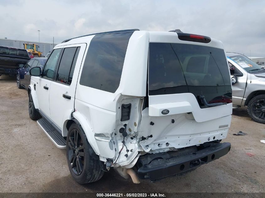 2016 LAND ROVER LR4 HSE LUX - SALAK2V60GA805534