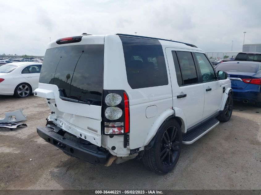 2016 LAND ROVER LR4 HSE LUX - SALAK2V60GA805534