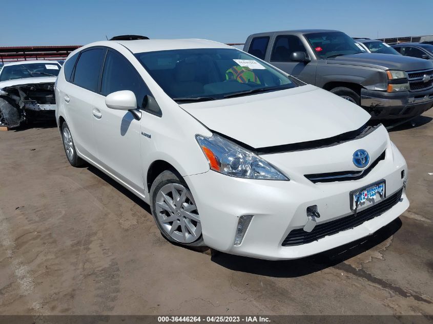 2013 TOYOTA PRIUS V TWO/THREE/FIVE - JTDZN3EU5D3238906