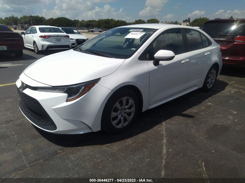 2022 TOYOTA COROLLA LE - 5YFEPMAE5NP327171