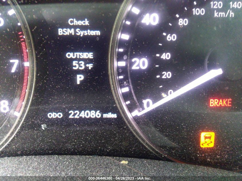 2013 LEXUS GS 350 - JTHCE1BL3D5018625