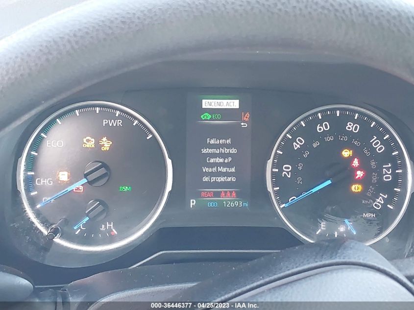 2022 TOYOTA RAV4 HYBRID XLE - 4T3RWRFV2NU059244