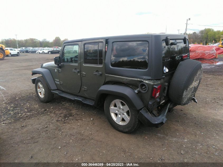 2015 JEEP WRANGLER UNLIMITED SPORT - 1C4BJWDG7FL687727