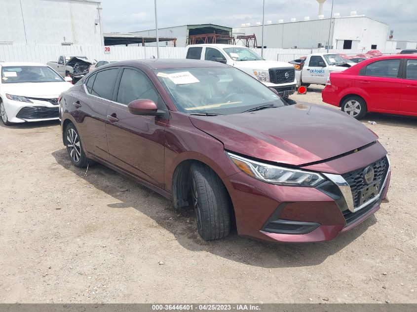 2021 NISSAN SENTRA SV - 3N1AB8CV7MY296685