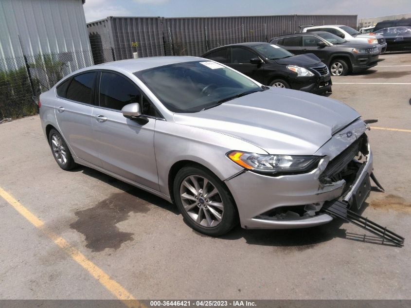 2017 FORD FUSION SE - 3FA6P0HD4HR294159