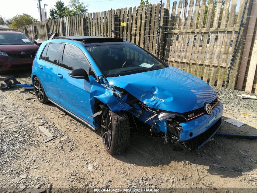 2021 VOLKSWAGEN GOLF GTI S/SE/AUTOBAHN - 3VW6T7AU2MM006913