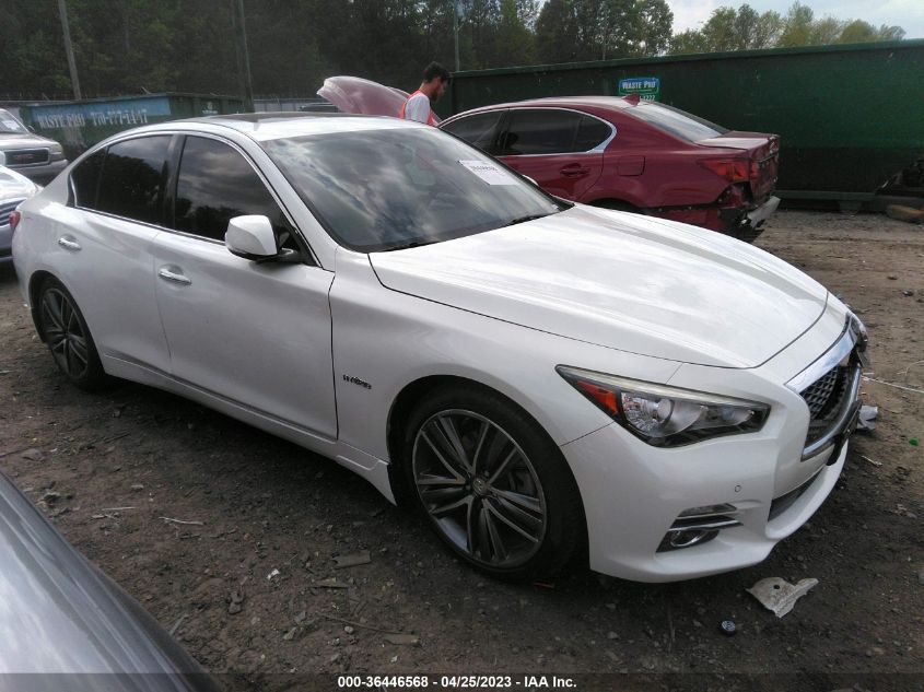 2016 INFINITI Q50 HYBRID - JN1AV7AP0GM490102
