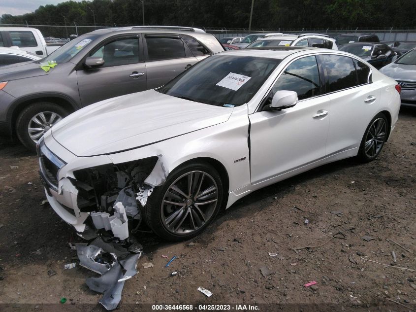 2016 INFINITI Q50 HYBRID - JN1AV7AP0GM490102