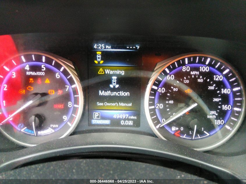 2016 INFINITI Q50 HYBRID - JN1AV7AP0GM490102