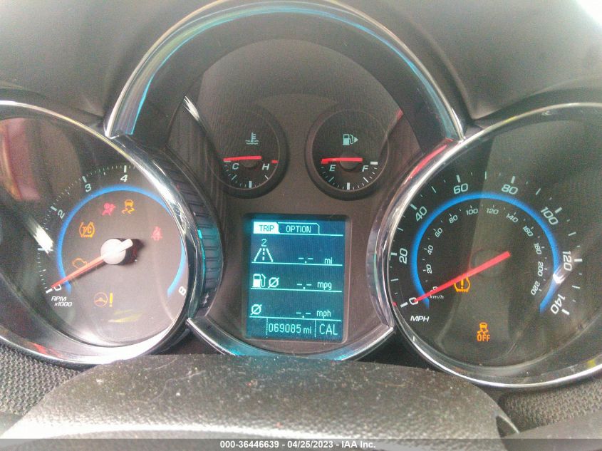 2016 CHEVROLET CRUZE LIMITED LT - 1G1PE5SB1G7161723