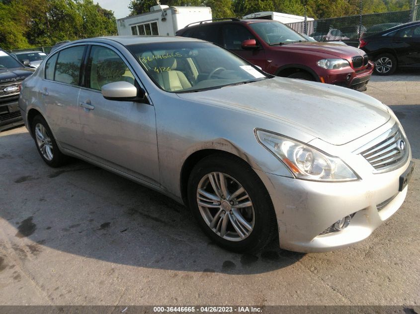 2013 INFINITI G37 SEDAN X - JN1CV6AR6DM770509
