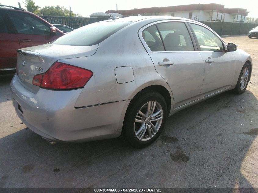 2013 INFINITI G37 SEDAN X JN1CV6AR6DM770509
