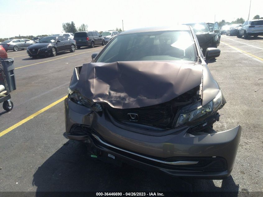 2015 HONDA CIVIC SEDAN LX - 19XFB2F53FE113850
