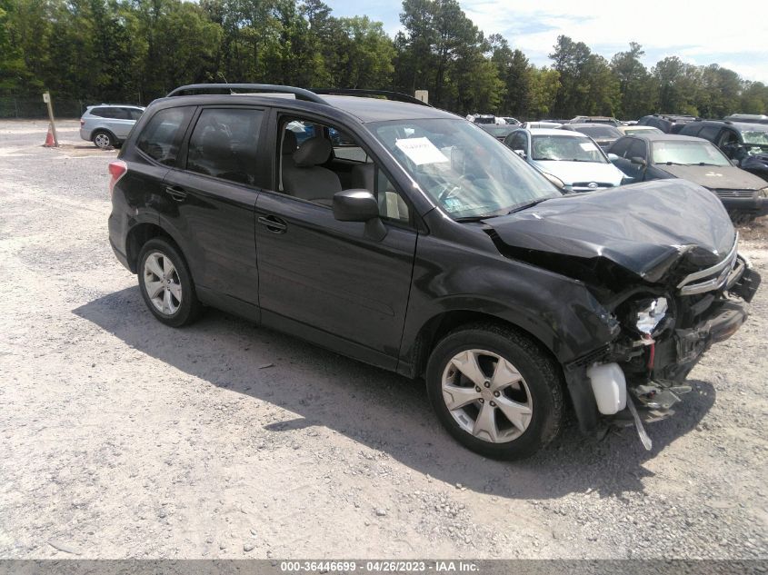 2015 SUBARU FORESTER 2.5I - JF2SJABC0FH546196