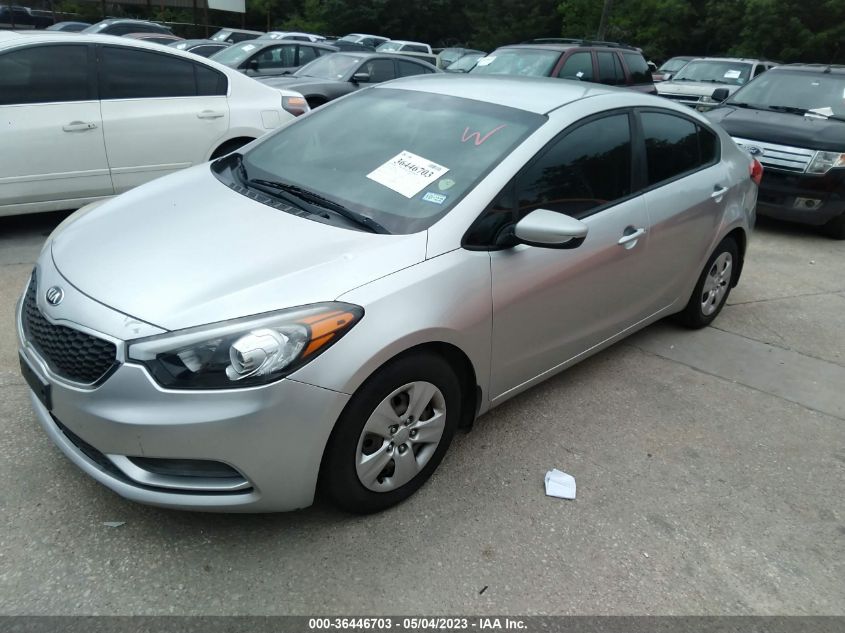 2015 KIA FORTE LX - KNAFK4A68F5284808