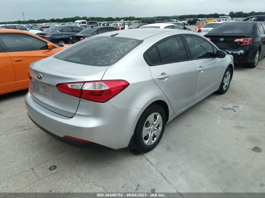2015 KIA FORTE LX - KNAFK4A68F5284808