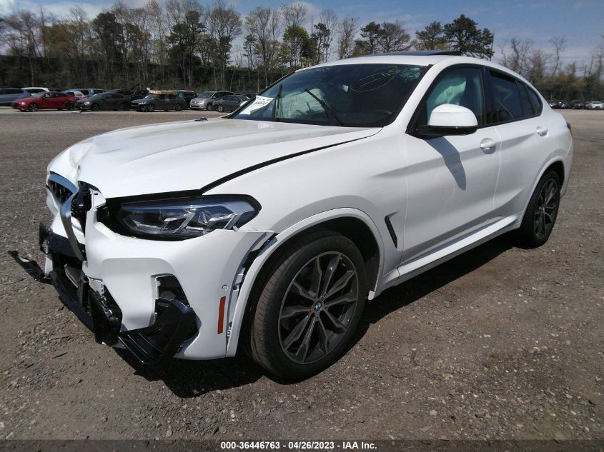 2022 BMW X4 XDRIVE30I - 5UX33DT06N9M58389