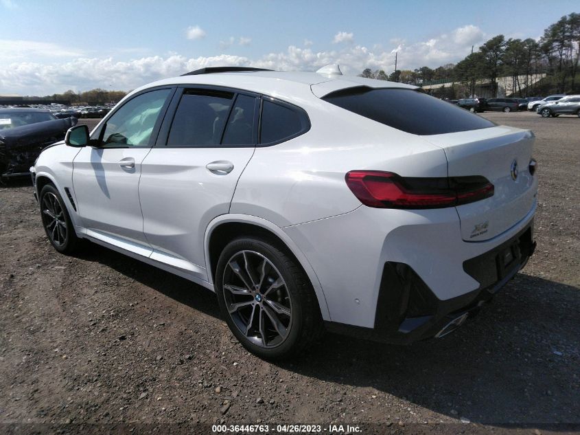 2022 BMW X4 XDRIVE30I - 5UX33DT06N9M58389