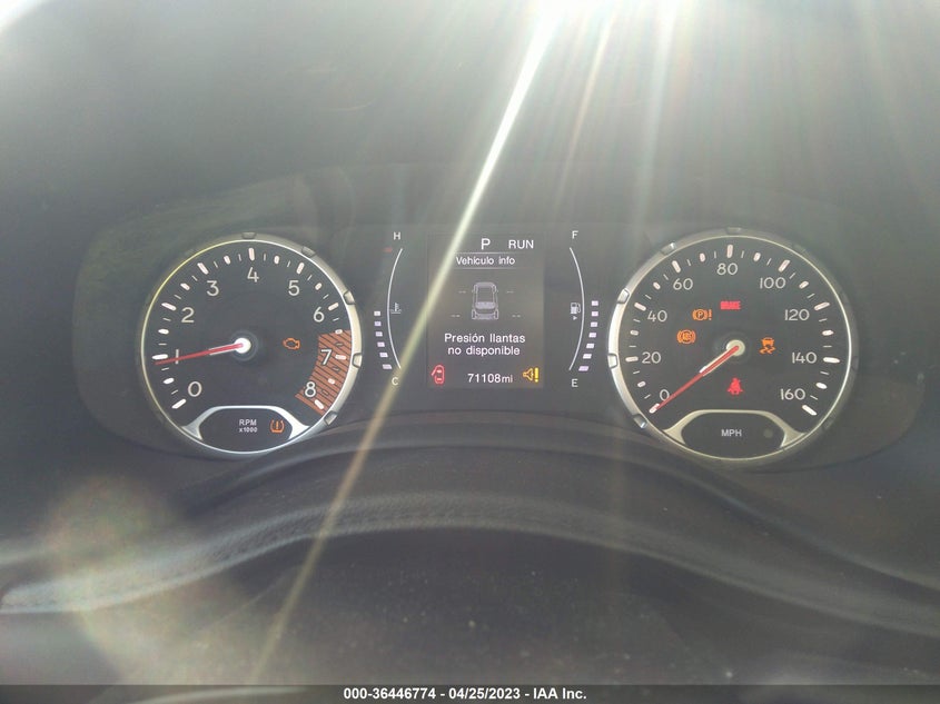 VIN ZACNJABBXKPK30940 2019 JEEP RENEGADE ALTITUDE