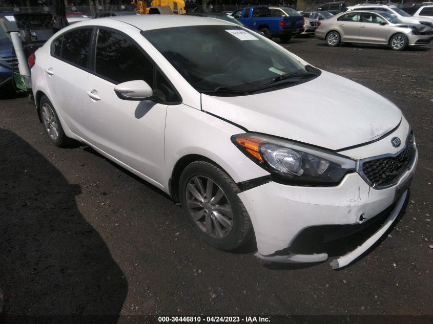 2015 KIA FORTE LX - KNAFX4A69F5256789