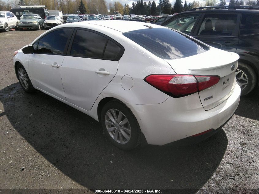 2015 KIA FORTE LX - KNAFX4A69F5256789