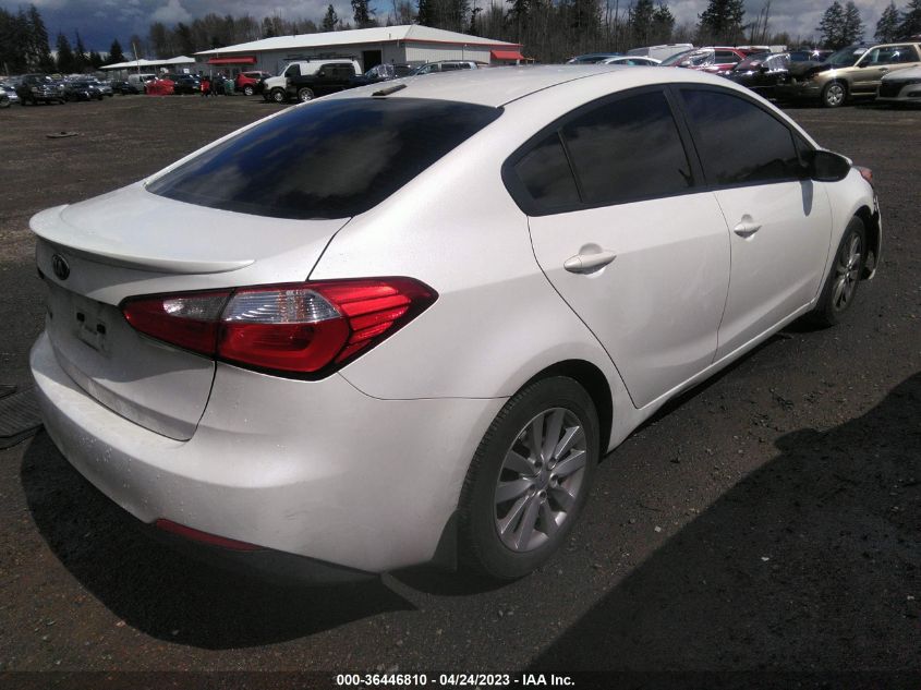2015 KIA FORTE LX - KNAFX4A69F5256789