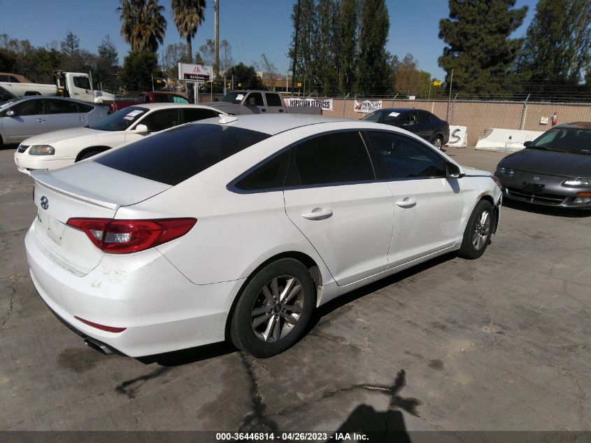 2016 HYUNDAI SONATA 2.4L SE - 5NPE24AF8GH354260