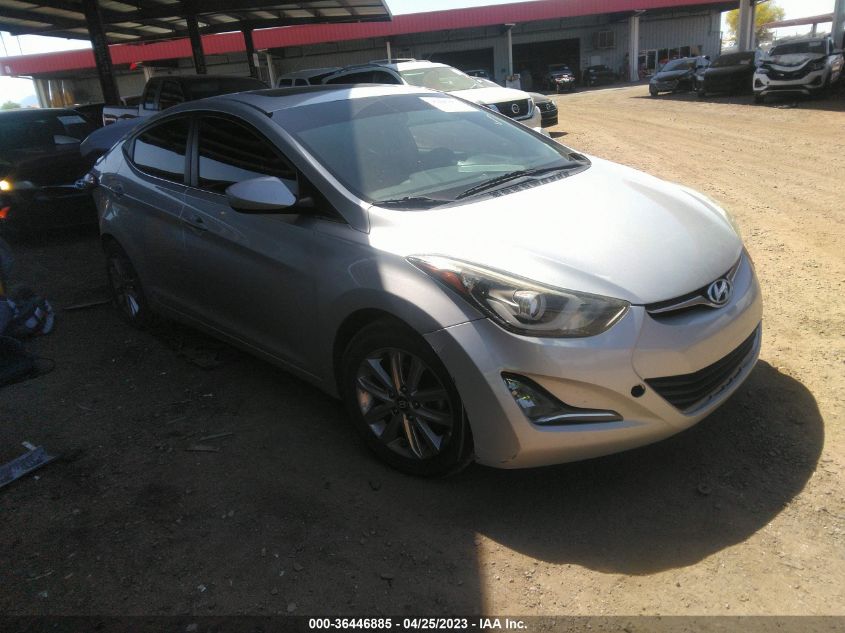 2015 HYUNDAI ELANTRA SE - 5NPDH4AE4FH584121