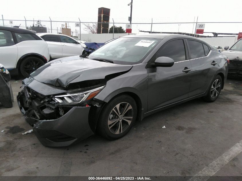 2022 NISSAN SENTRA SV - 3N1AB8CV1NY230974