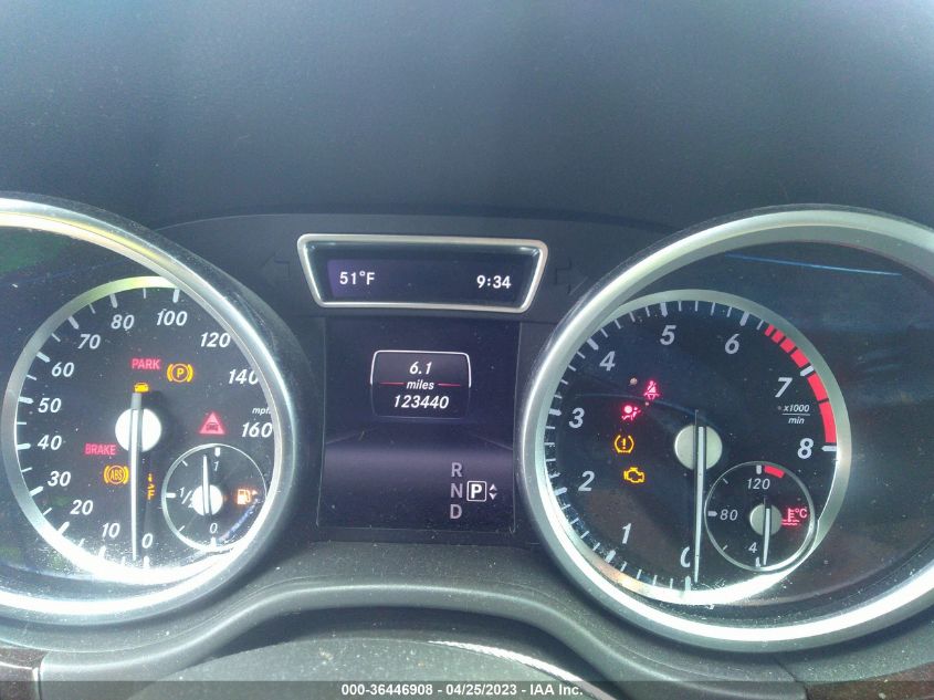 2015 MERCEDES-BENZ M-CLASS ML 350 - 4JGDA5HB9FA489739