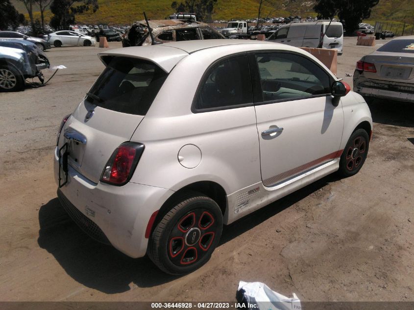 2014 FIAT 500E 3C3CFFGE3ET172912